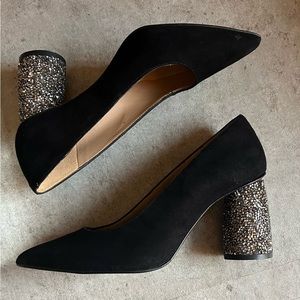 & Other Stories Glitter Heel Pump
